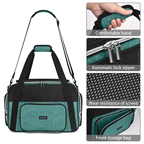 Green Soft Sided Pet Travel Carrier V64610
