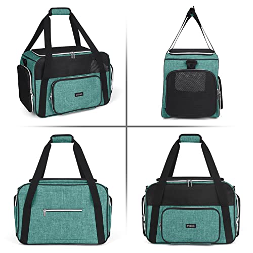 Green Soft Sided Pet Travel Carrier V64610