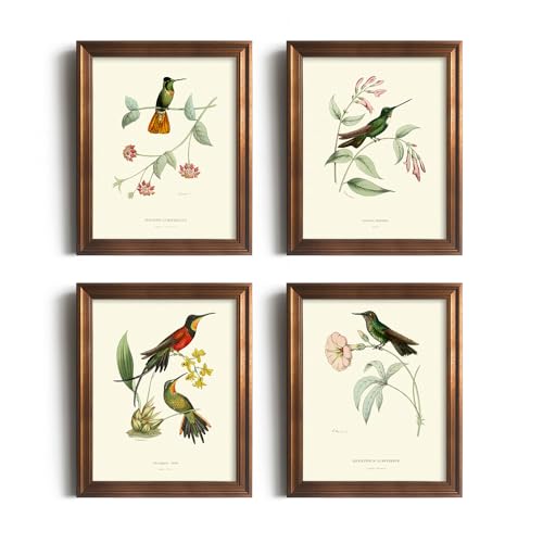 Beige Bird Wall Art Poster U6118