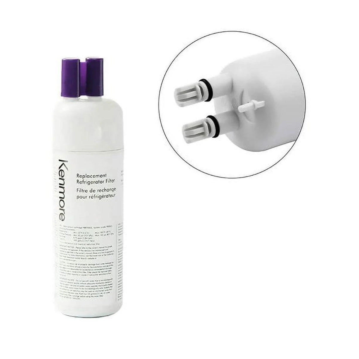 2 Pack Refrigerator Water Filter Replacement J224