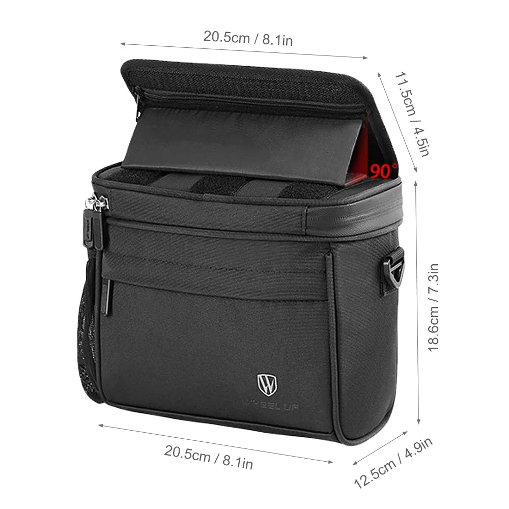 Waterproof EVA Handlebar Bag for 7in Large Screen D35725