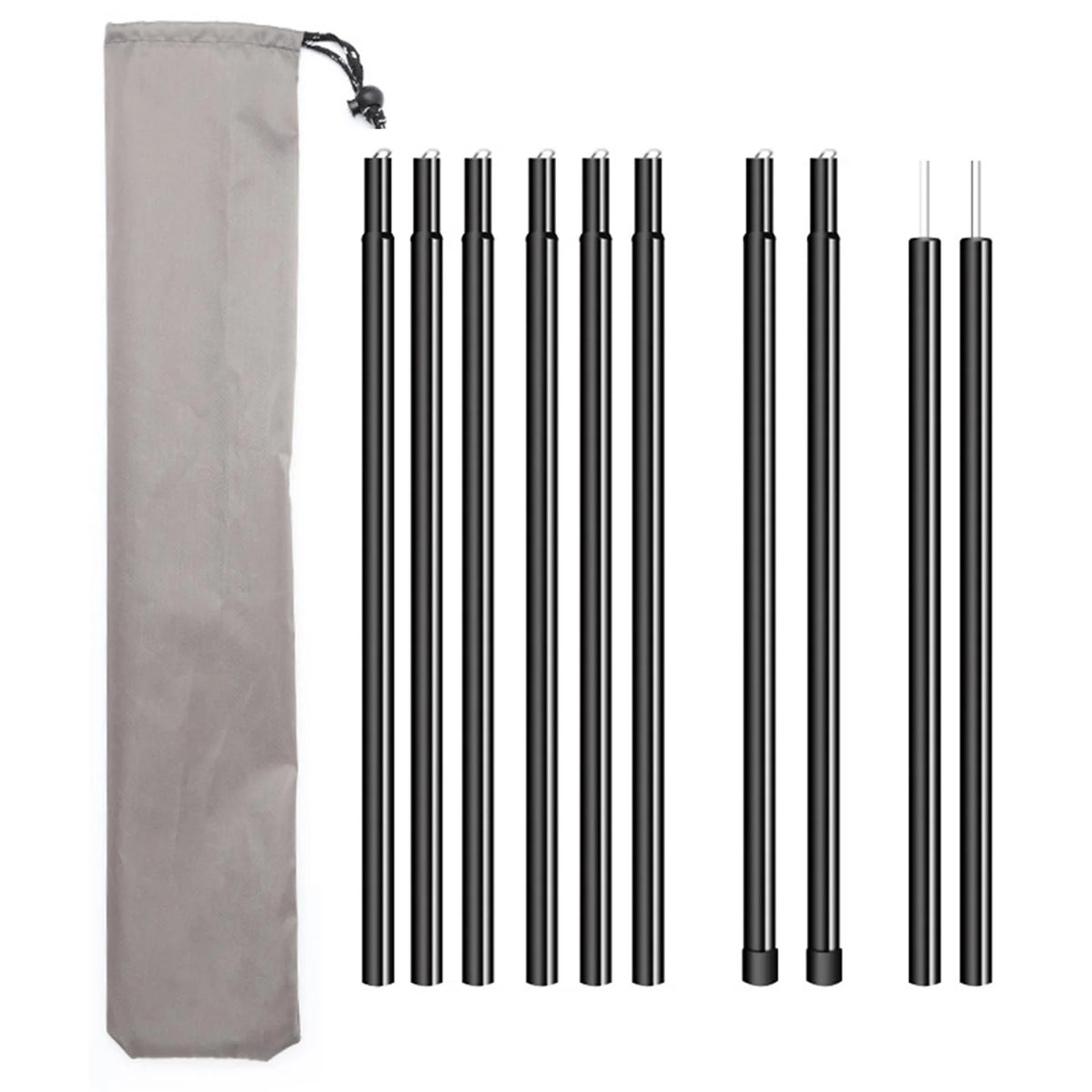 2x Universal 5 Section Tent Poles Holder 2M C366487