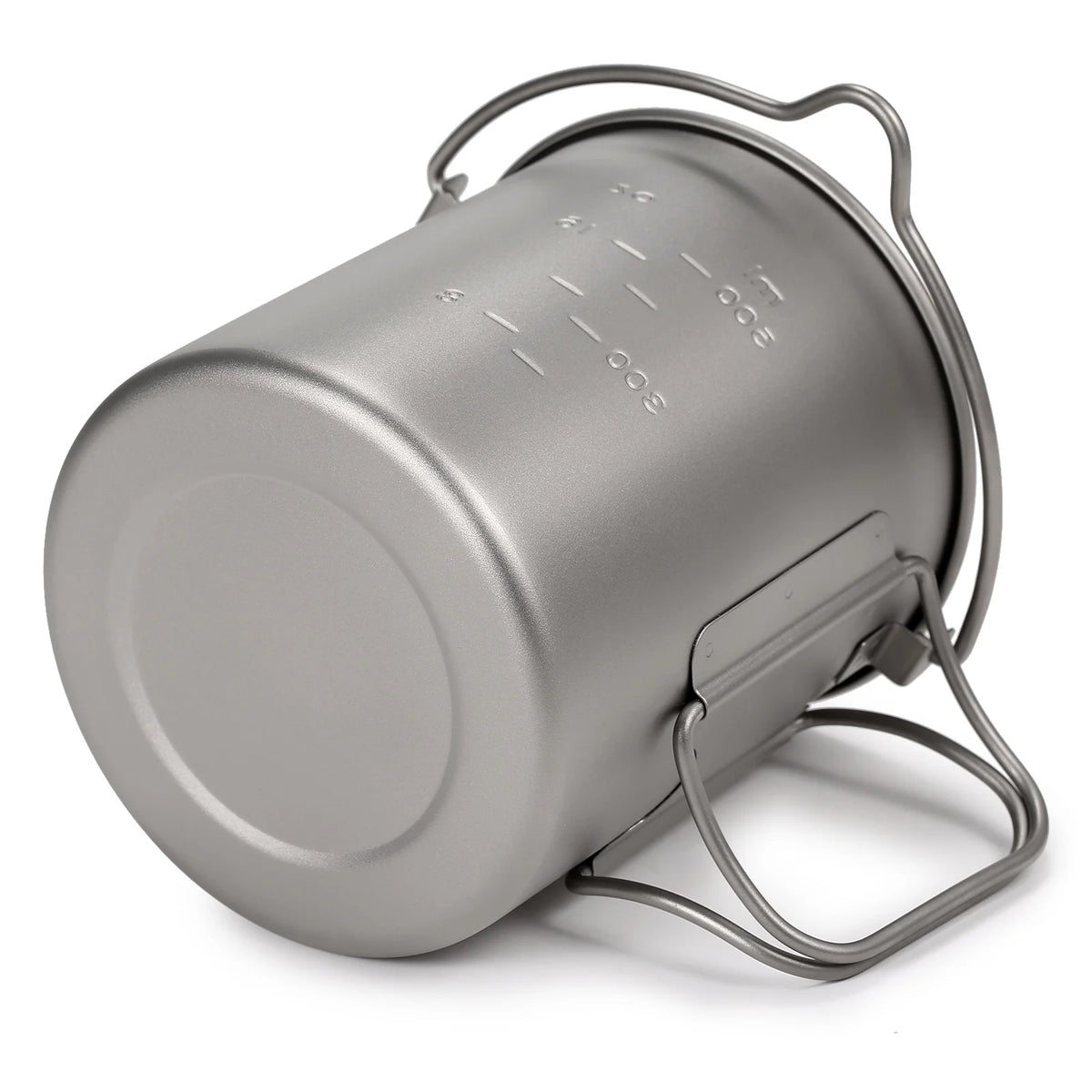 750ml Titanium Pot with Lid and Foldable Handle F502867
