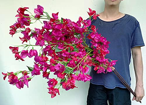 Faux Bougainvillea Branches 45" Pack of 4 Z421