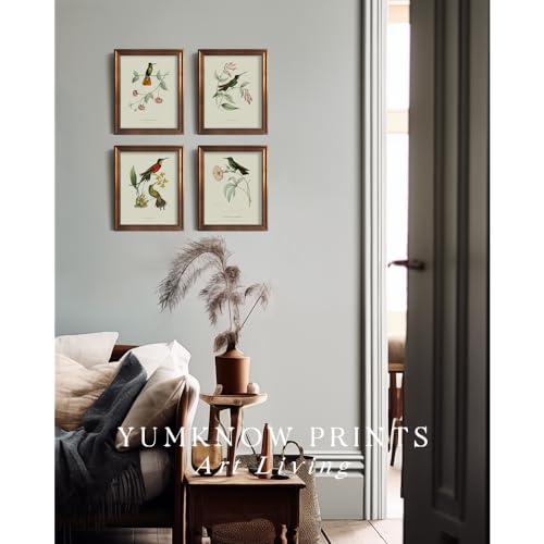 Beige Bird Wall Art Poster U6118