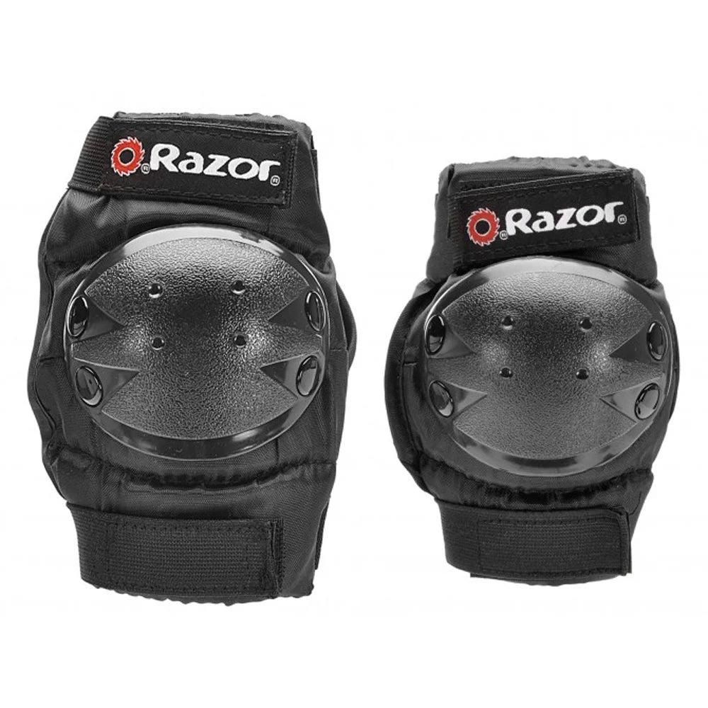 Black Multi Sport Elbow & Knee Pad Protective Gear Set B493
