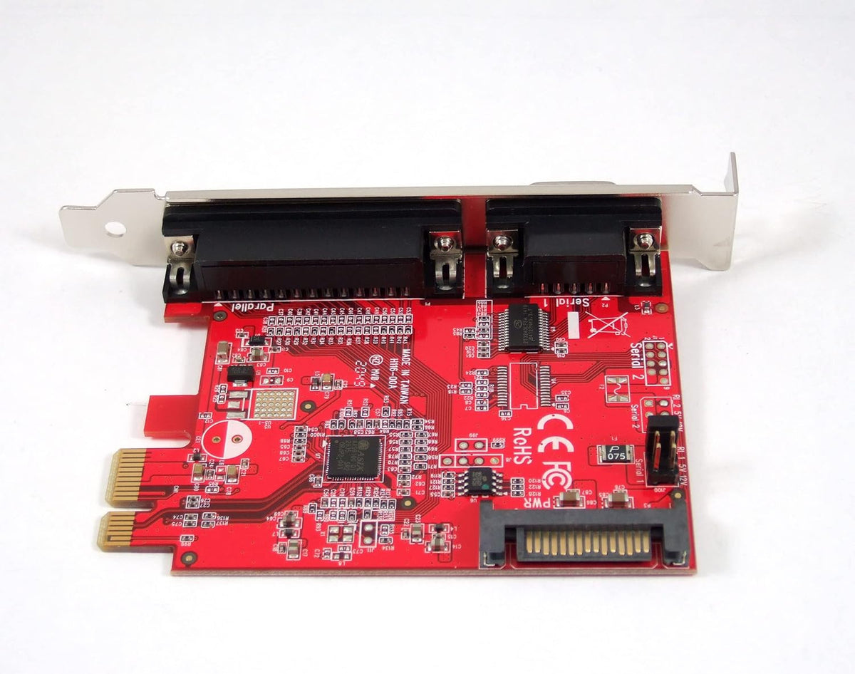 PCI Express Combo Adapter Card with 1x RS232 Serial Port and 1x IEEE 1284 Parallel Port P359
