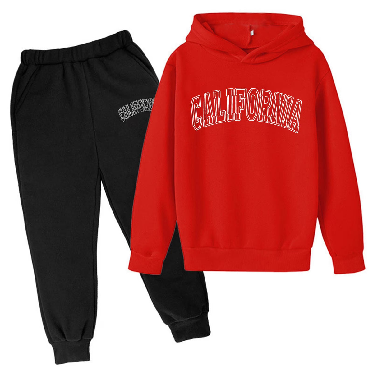 Hoodie Pullover Sweatshirt Printed Long Sleeve Sets M620