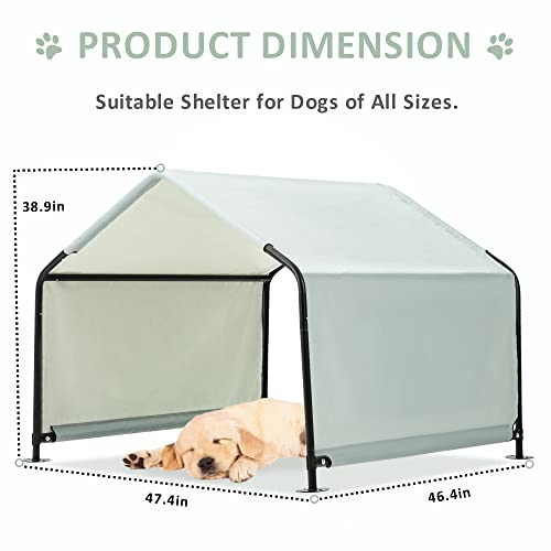 4'x4'x3' Waterproof Outdoor Dog Tent S89675