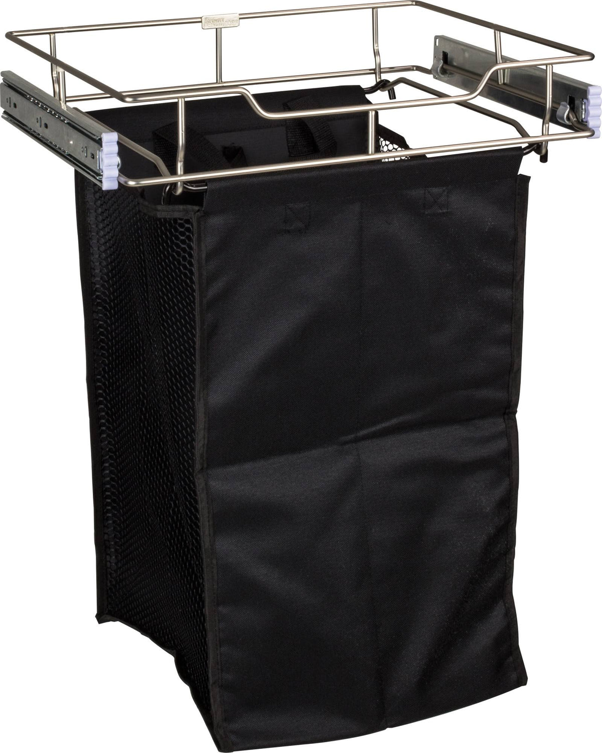 Satin Nickel 14x22 Pullout Hamper G846
