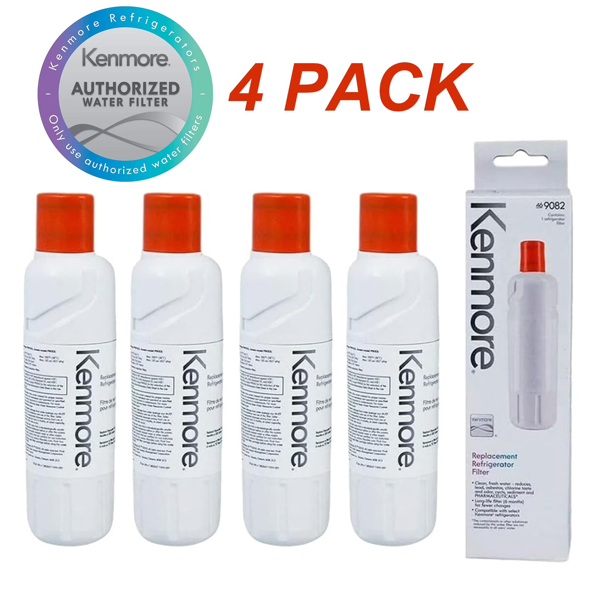 Refrigerator Filter Pack of 4 C213