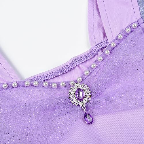 Little Mermaid Costume Princess Dress Outfit Accessories U2333