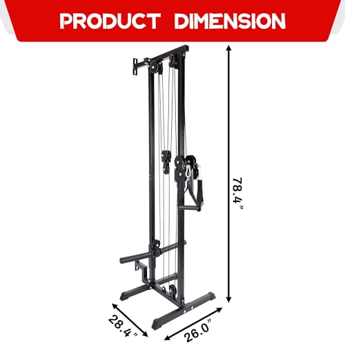 Adjustable Dual Pulley Cable Station B54466