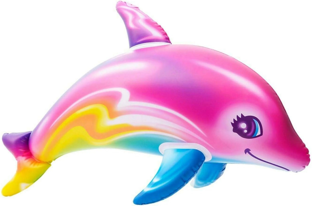 Large 36" Pink Dolphin Inflatable Pool Toy (Set of 2) B6468