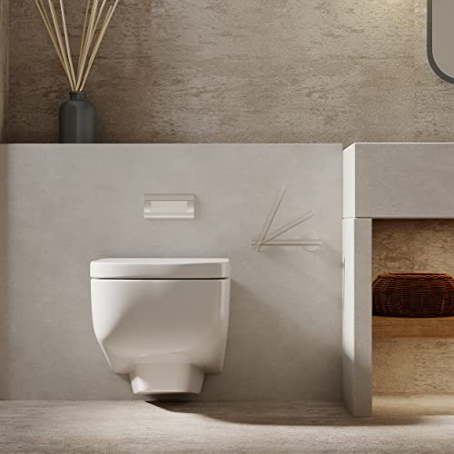 Self Adhesive Stainless Steel Toilet Paper Holder A49837