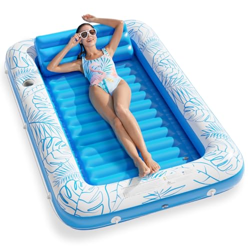 4 in 1 Inflatable Tanning Pool Lounger Float V51511