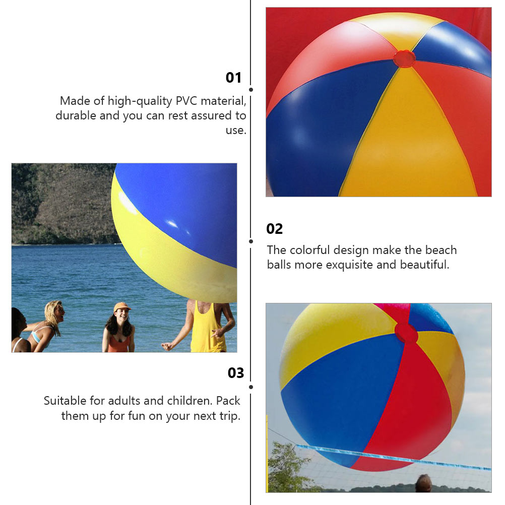 Large Inflatable Beach Ball Pool Water Toy H467854
