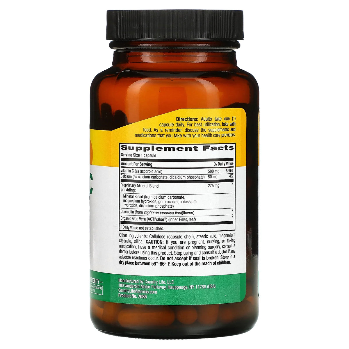 500 mg 120 Vegetarian Capsules D47697