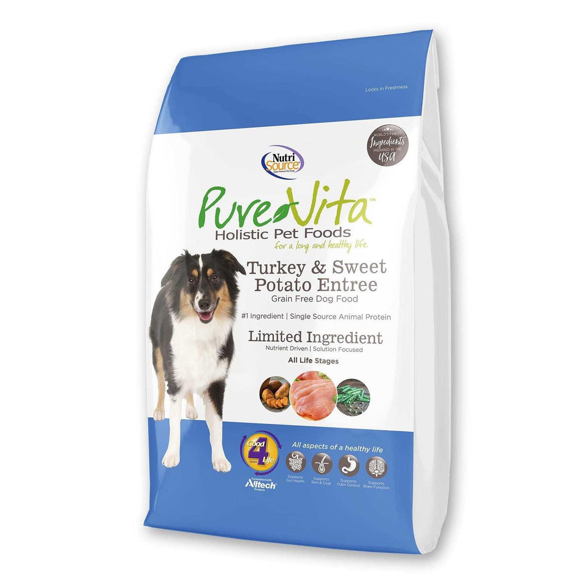Grain-Free Turkey & Sweet Potato Dry Dog Food O12479