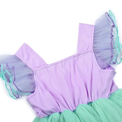 Little Mermaid Costume Princess Dress Outfit Accessories U2333