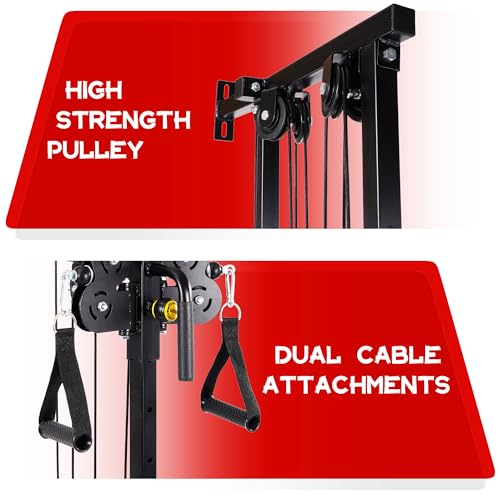Adjustable Dual Pulley Cable Station B54466
