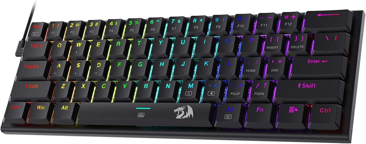60% Ultra Thin Wired Mechanical Keyboard with RGB V22742