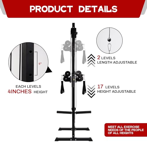 Adjustable Dual Pulley Cable Station B54466