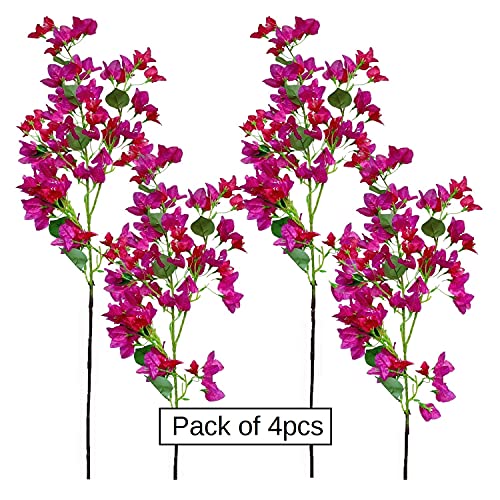 Faux Bougainvillea Branches 45" Pack of 4 Z421