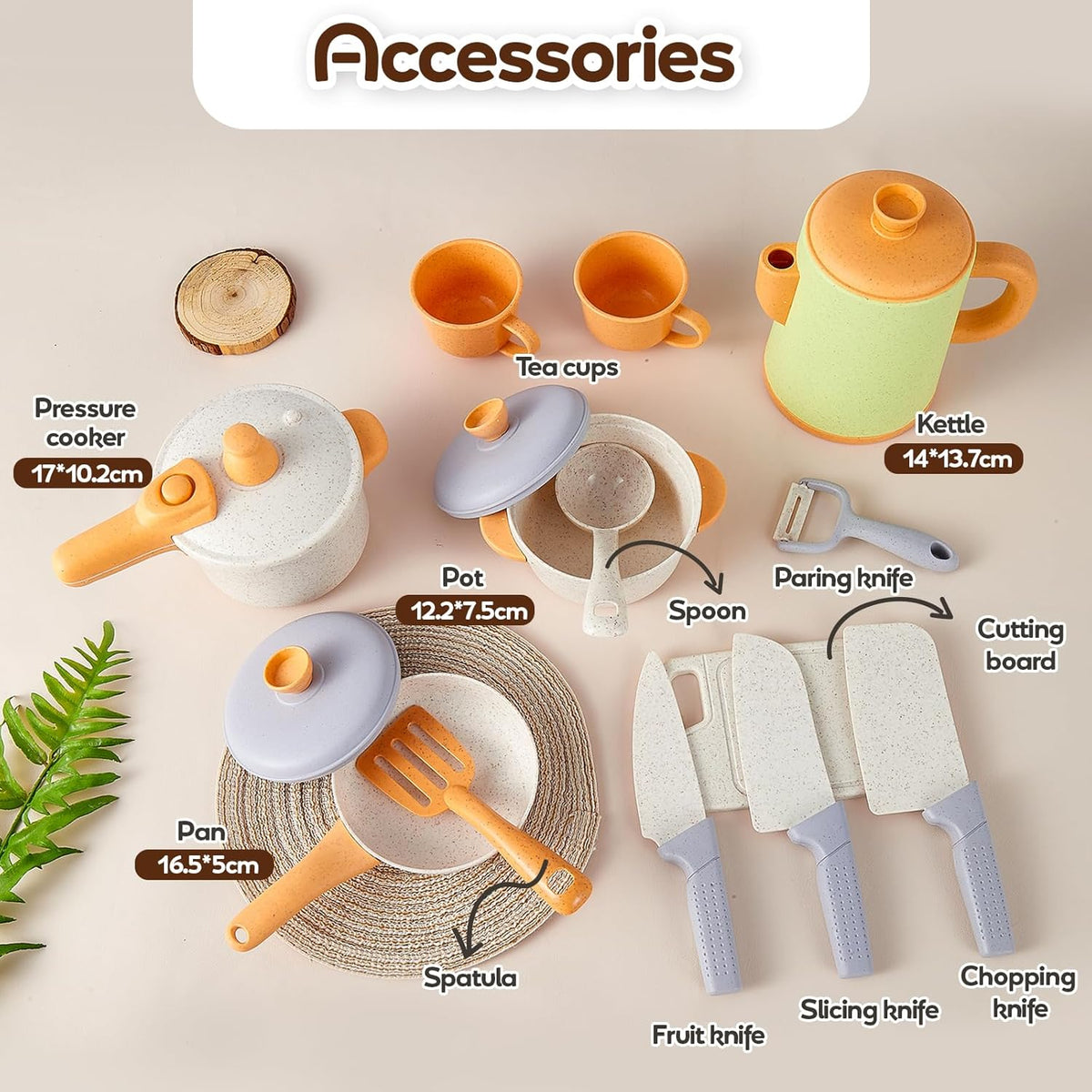 Play Kitchen Pots and Pans Set F923450