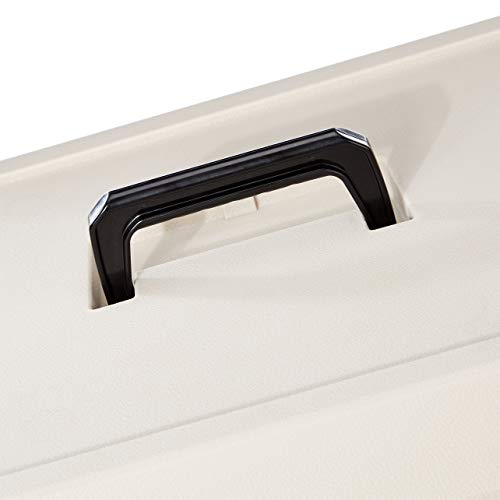 2-Door Top-Load Hard-Sided Pet Carrier, Gray & Blue, 22.8 x 15.0 x 13.0 inches L5919