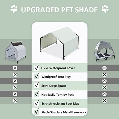 4'x4'x3' Waterproof Outdoor Dog Tent S89675