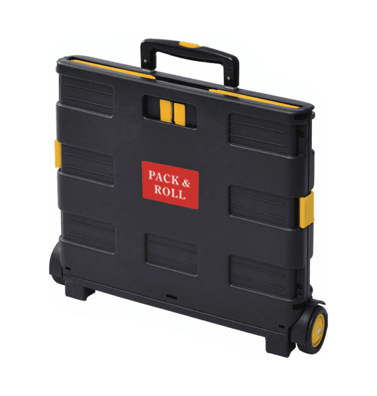 Red Folding Shopping Cart with Wheels B6674