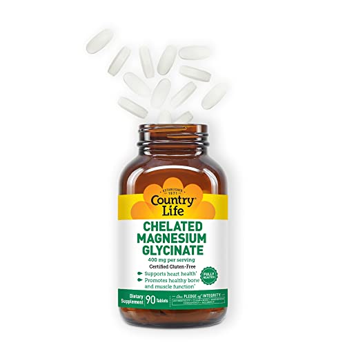 Chelated Magnesium Glycinate 400mg, 180 Tablets Z2653