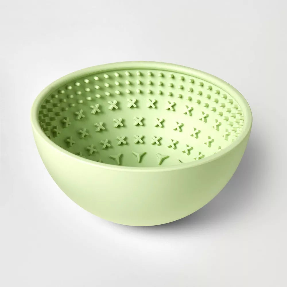 Green Slow Feed Dog Bowl - 4 Cups X46666