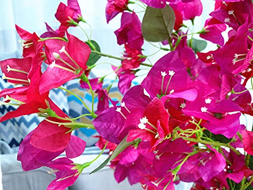 Faux Bougainvillea Branches 45" Pack of 4 Z421