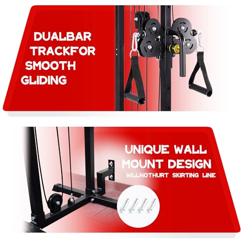 Adjustable Dual Pulley Cable Station B54466