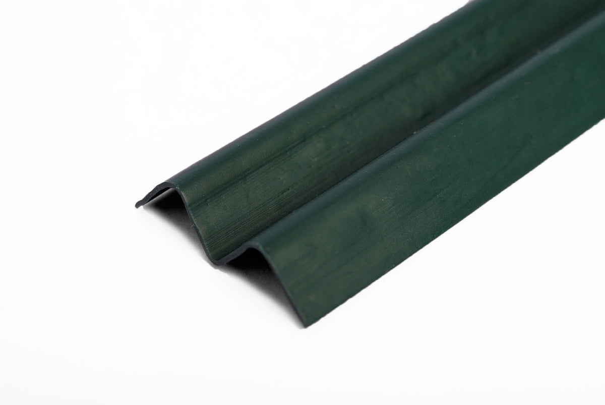 Green 4ft Ridged Slat for Chain Link Fence U64490
