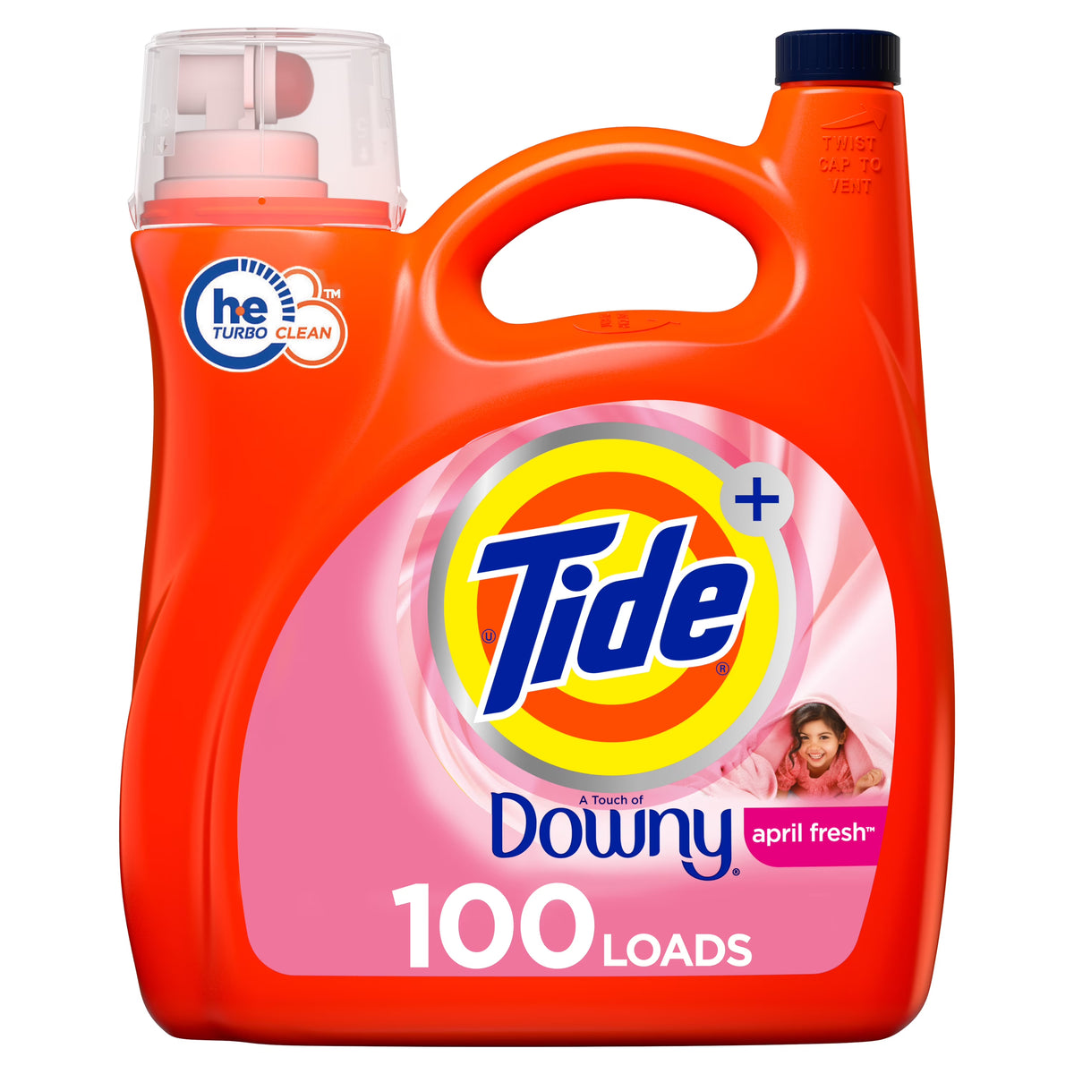 100 Loads Liquid Laundry Detergent, 154 fl oz F7017
