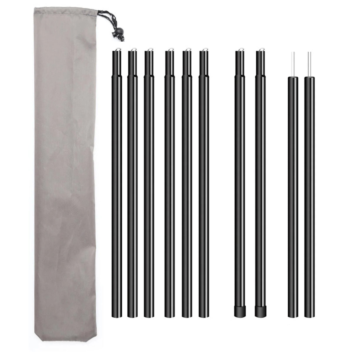 2x Universal 5 Section Tent Poles Holder 2M C366487