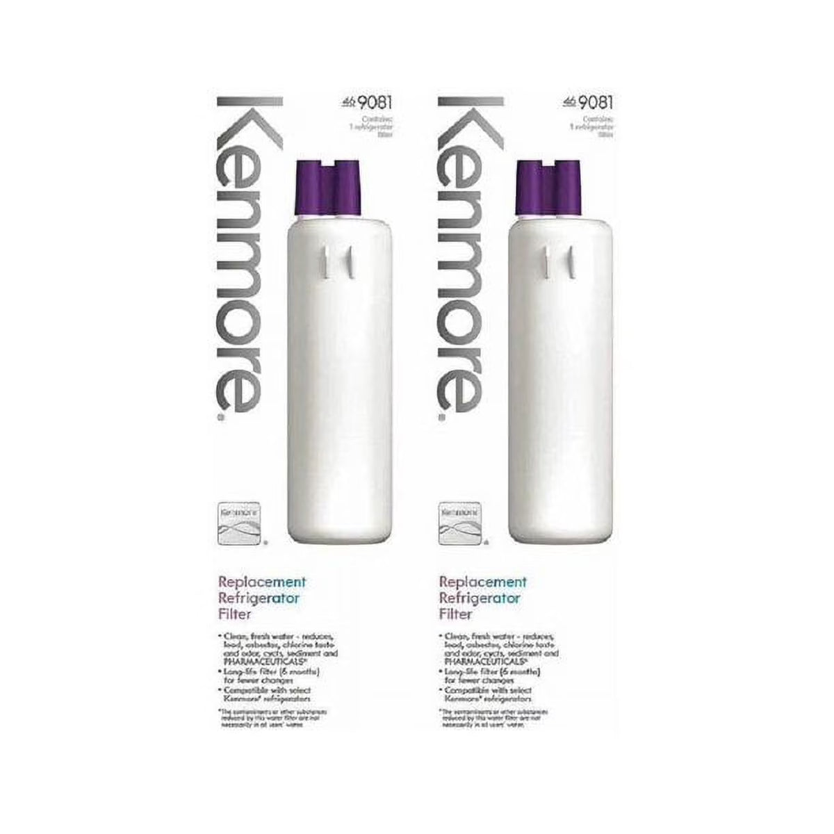 2 Pack Refrigerator Water Filter Replacement J224