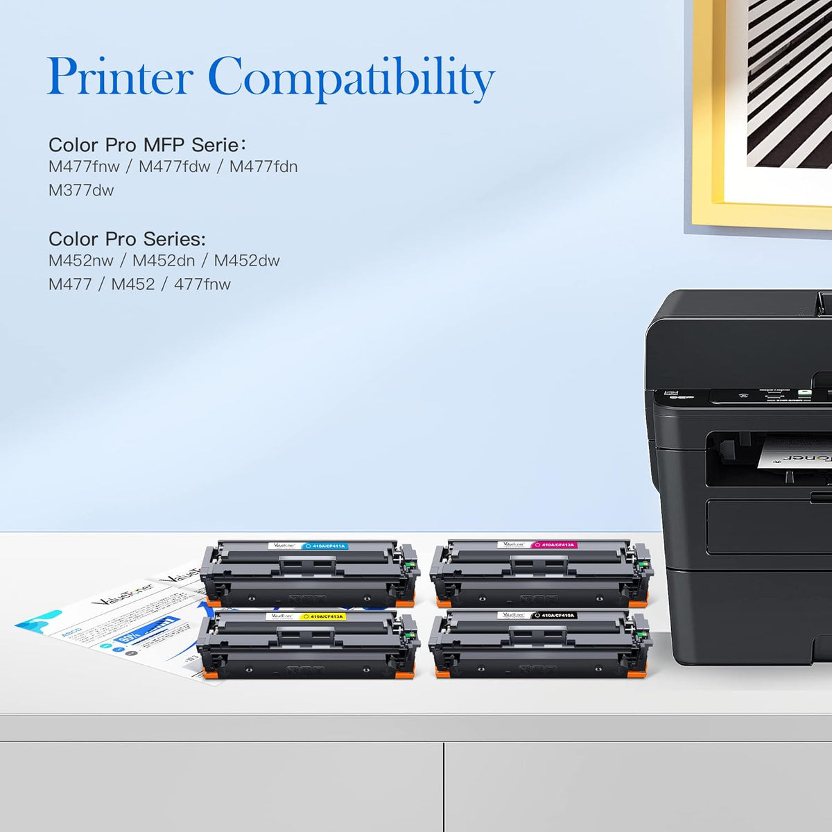 Compatible Toner Cartridges (1BK+1C+1M+1Y) A2069